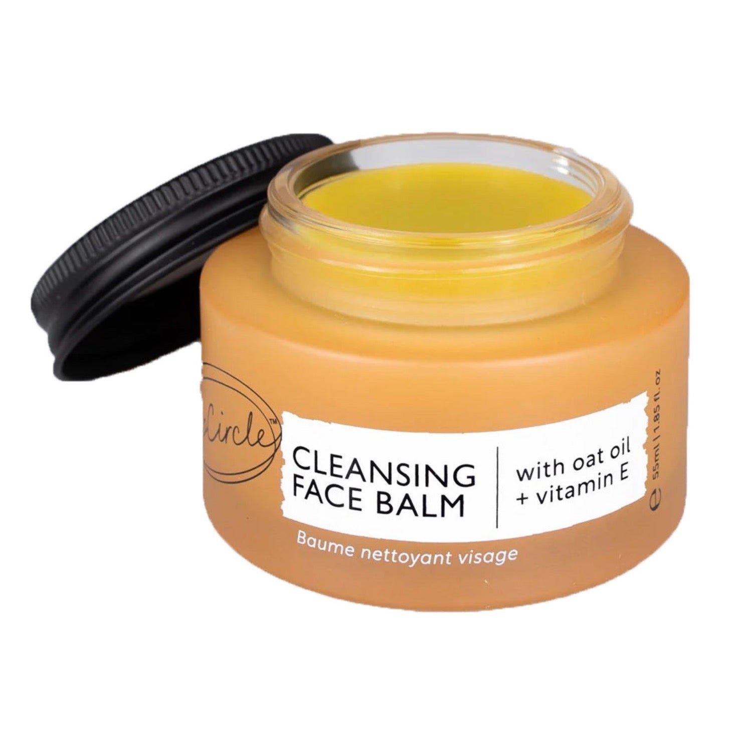 UpCircle Cleansing Face Balm with Oat Oil & Vitamin E suitable for all skin types, the balm is crafted with 100% natural ingredients.