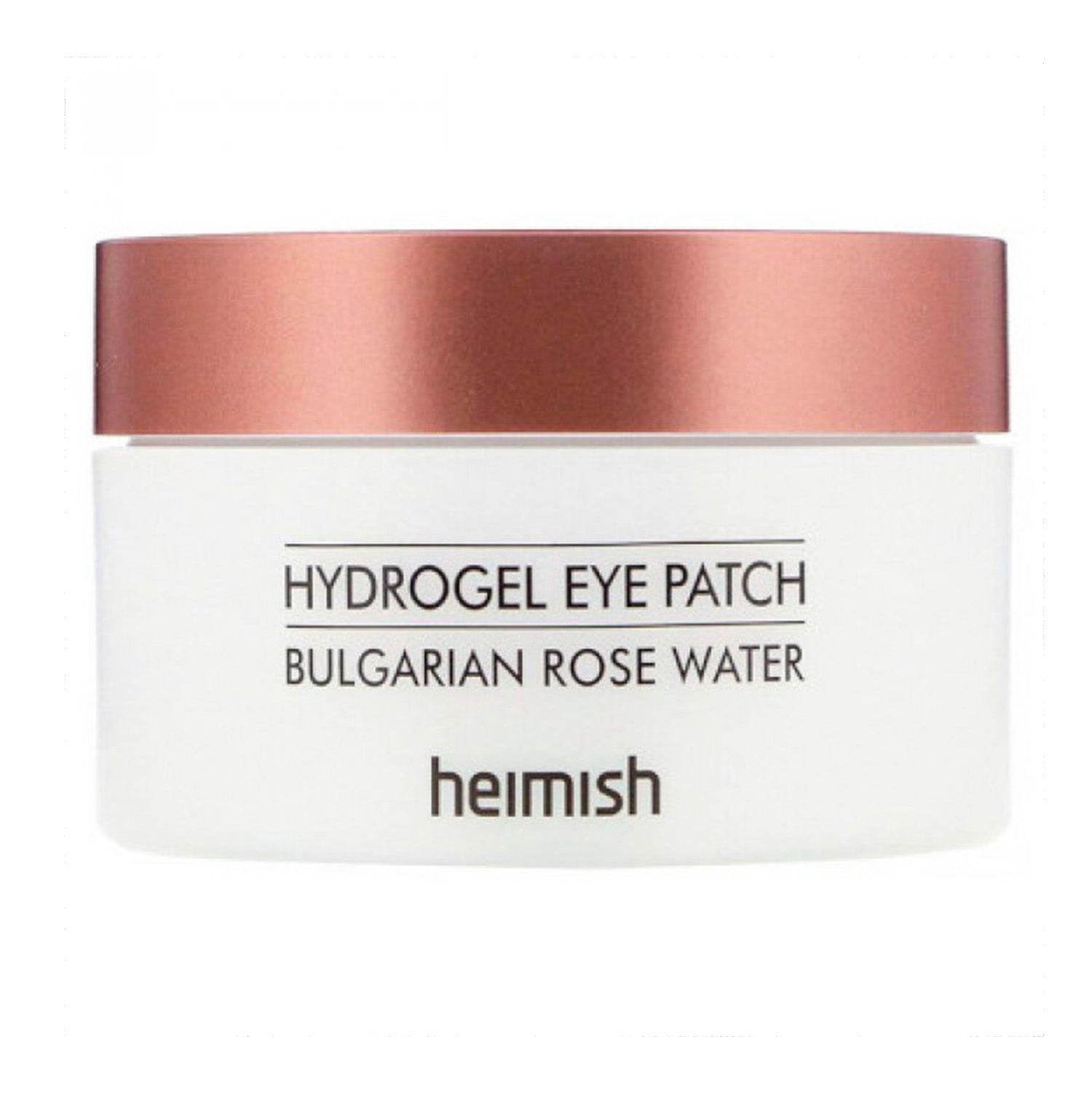 Heimish Bulgarian Rose Water Hydrogel Eye Patch is rich in Bulgarian Rose Water, delivering hydration and nourishment.