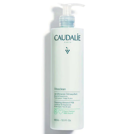 Caudalie Vinoclean Gentle Cleansing Almond Milk is a genuine formatted product for face cleansing and make up remover. 