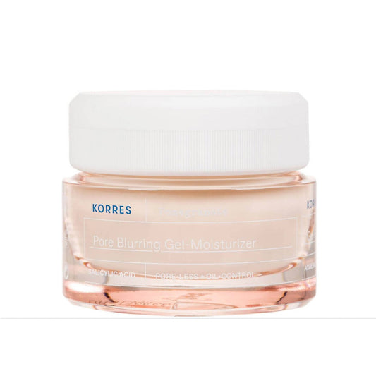 Korres Pomegranate Pore-blurring Gel-Moisturiser is a multifunctional moisturiser that purifies and exfoliates skin with natural pomegranate enzymes and Vitamin C. 