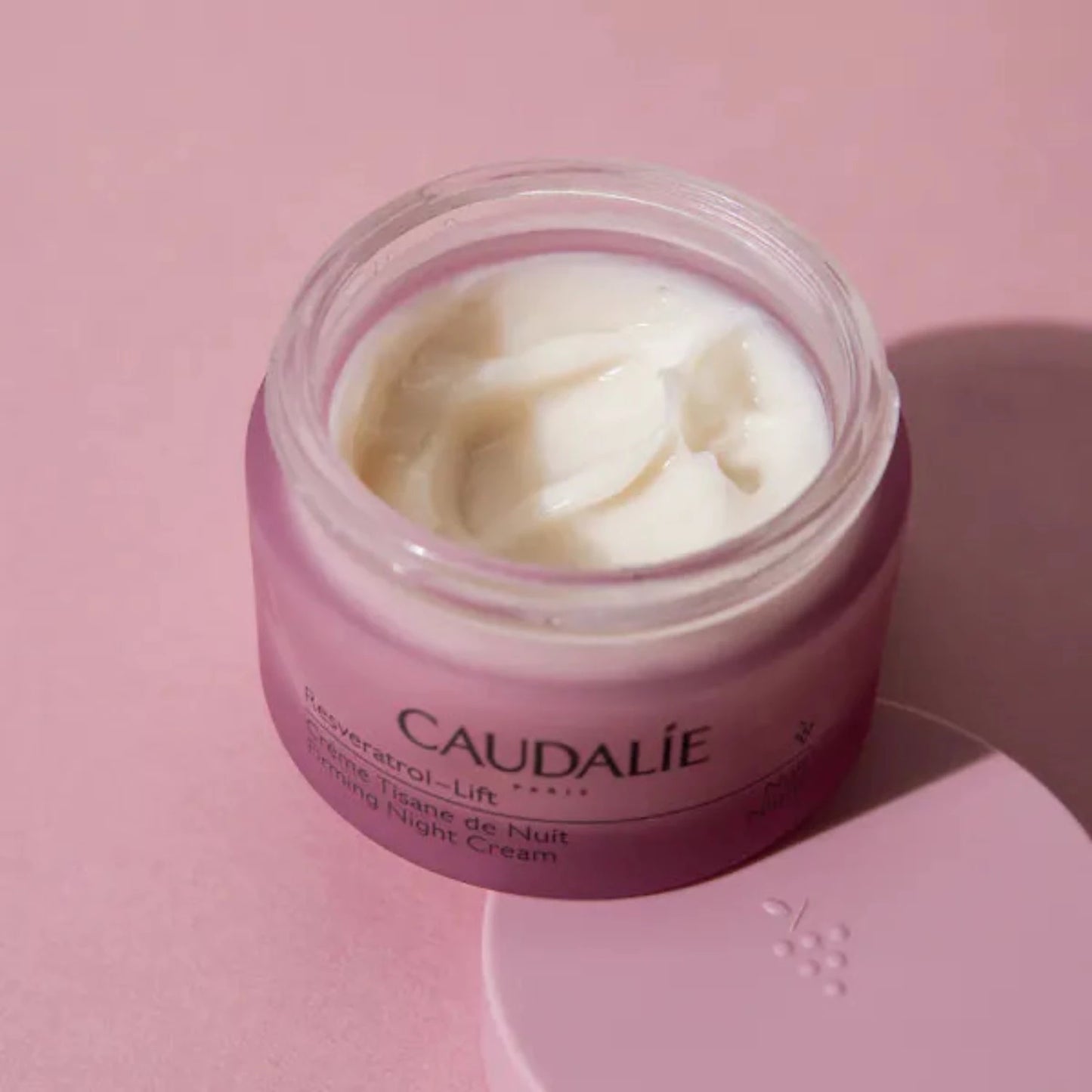 Caudalie Resveratrol Lift Firming Night Cream. Upon waking, skin appears rested and firmer, with a more radiant complexion.