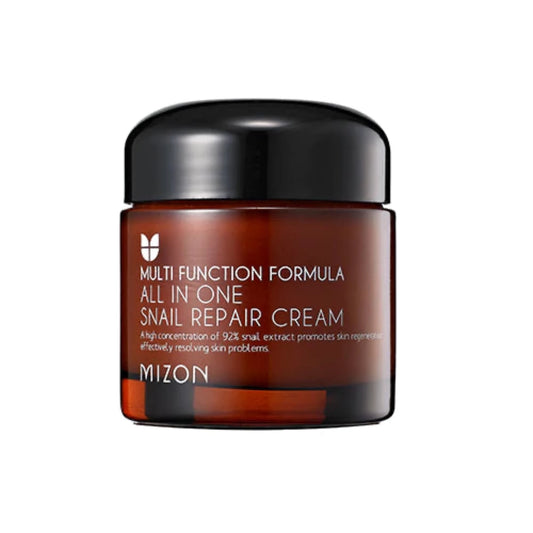 Mizon Snail Repair Perfect Cream is a multitasking face cream hailing from Korea designed to hydrate, soothe, and repair skin damage.