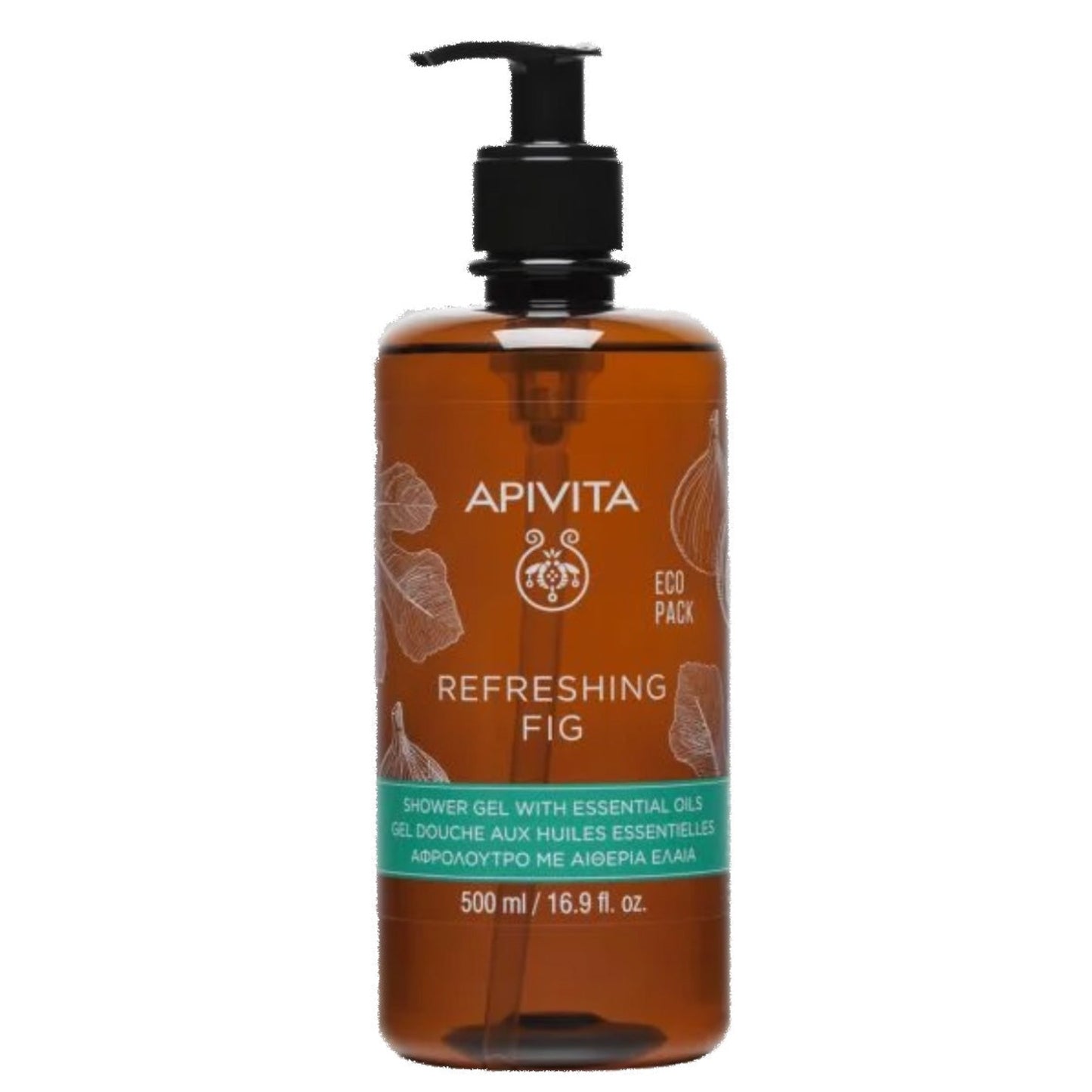 Apivita Refreshing Fig Shower Gel with Essential Oils with 88% natural origin ingridients features an advanced formula which contains refreshing fig and essential oils, ideal for aromatherapy.