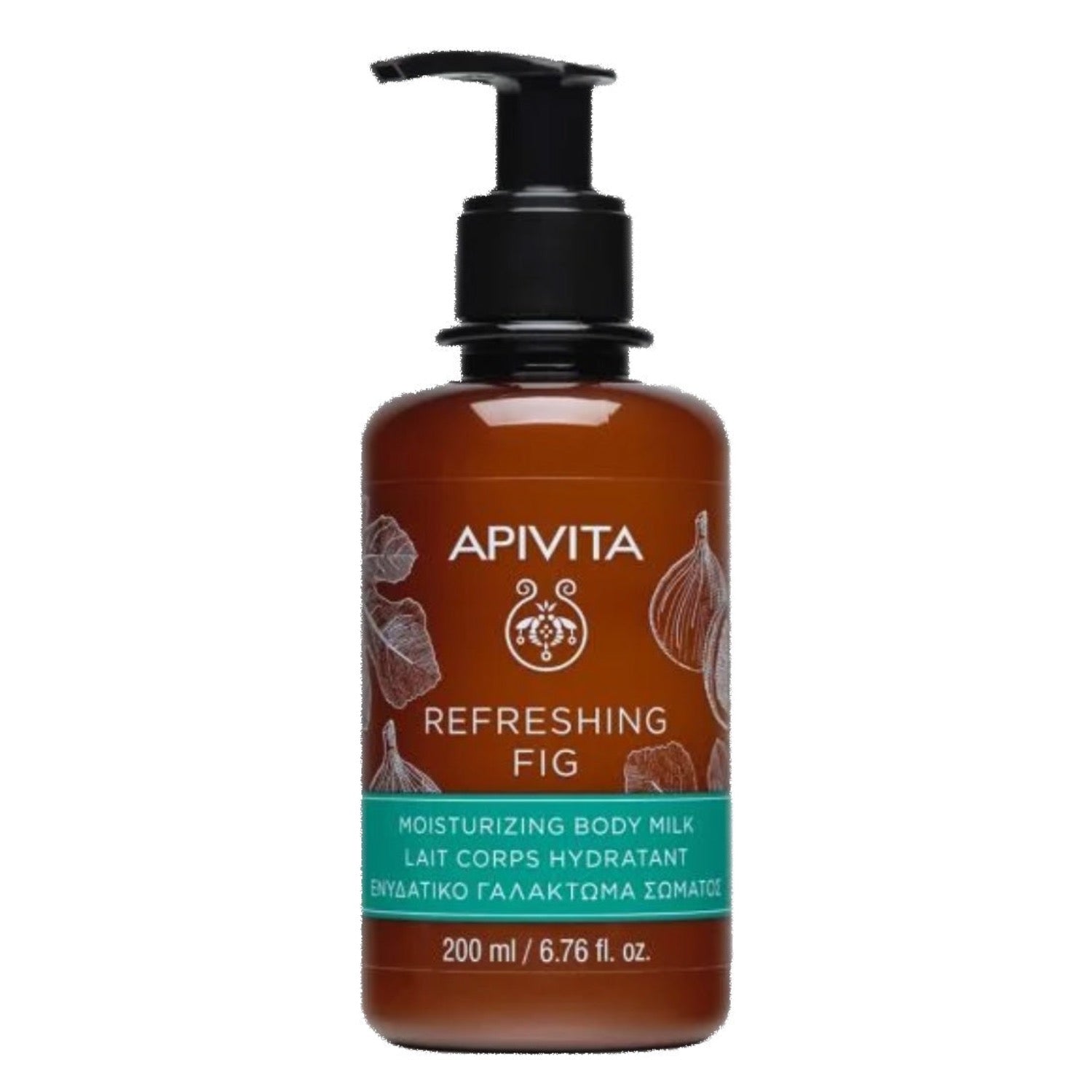 Apivita Refreshing Fig body milk is Inspired by aromatherapy, its fig extract moisturises and provides softness, while lavender and geranium essential oils energise the senses.