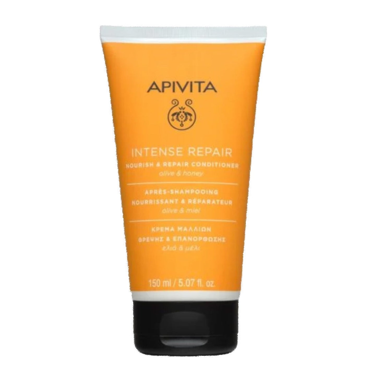 Apivita Intensive Repair - Nourish & Repair Conditioner is specifically designed to repair dry-damaged hair. With 97% natural-origin ingredients.