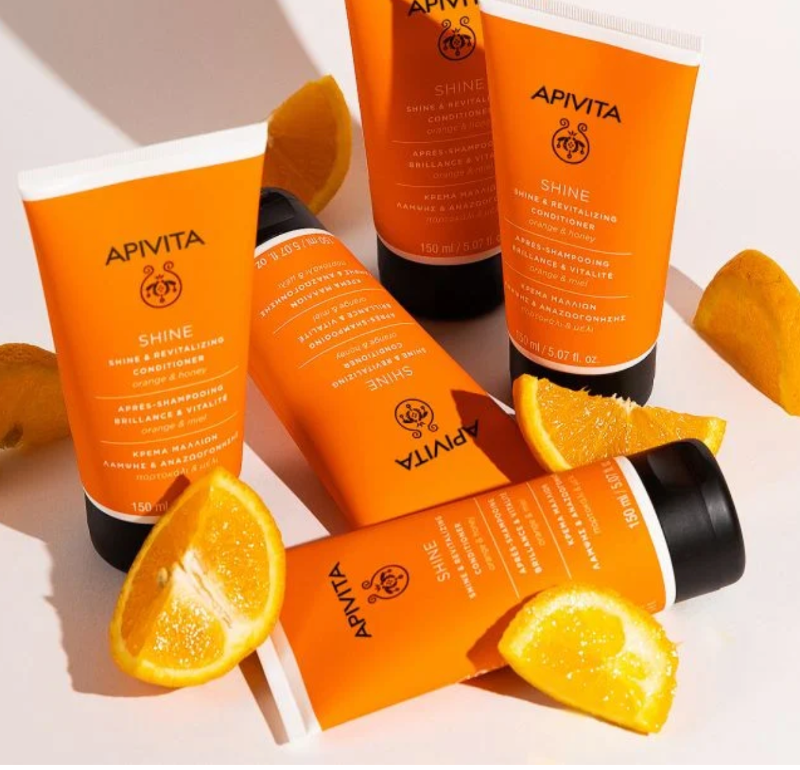 Apivita Shine and Revitalising Hair Conditioner for all hair types!
