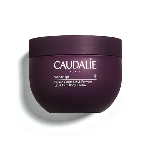 Caudalie Vinosculpt Lift & Firm Body Cream is formulated to firm up the skin of arms, chest, stomach, and buttocks.